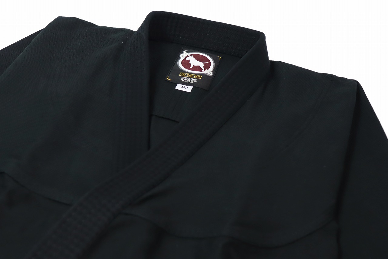 BULLTERRIER Kids Jiu Jitsu Gi ULTRA LIGHT ZERO R Black - Image 4