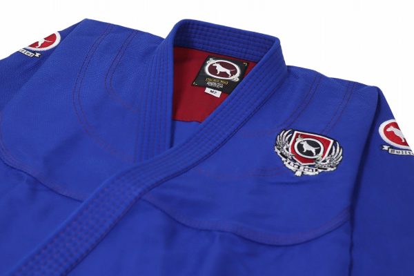 BULLTERRIER Kids Jiu Jitsu Gi ULTRA LIGHT SP Blue - Image 2