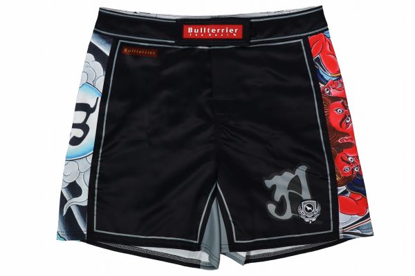 BULL TERRIER Ahura Fight Shorts Black - Image 4