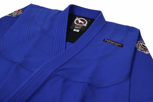 BULLTERRIER KIDS Jiu Jitsu Gi ULTRA LIGHT R4.0 Blue - Image 5
