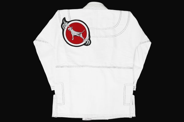 BULLTERRIER Kids Jiu Jitsu Gi BASIC DX White - Image 3