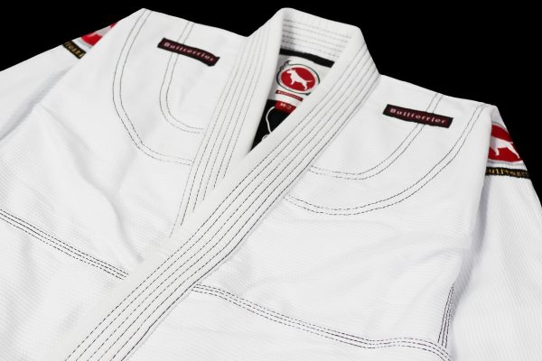 BULLTERRIER Kids Jiu Jitsu Gi BASIC DX White - Image 5