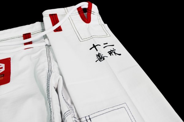 BULLTERRIER Jiu Jitsu Gi SAZEN R White - Image 4