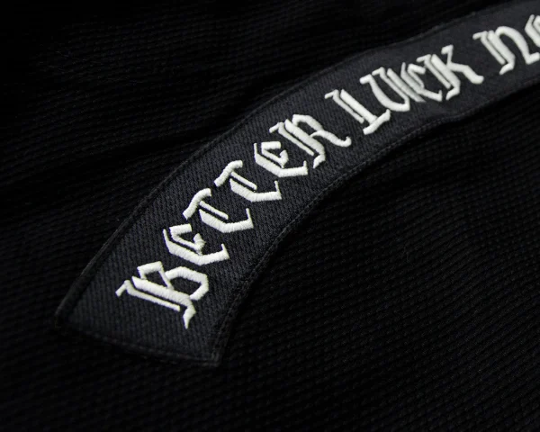 'BETTER LUCK NEXT TIME' KIMONO (BLACK) - Image 4