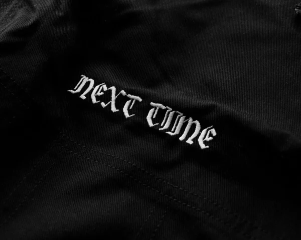 'BETTER LUCK NEXT TIME' KIMONO (BLACK) - Image 6