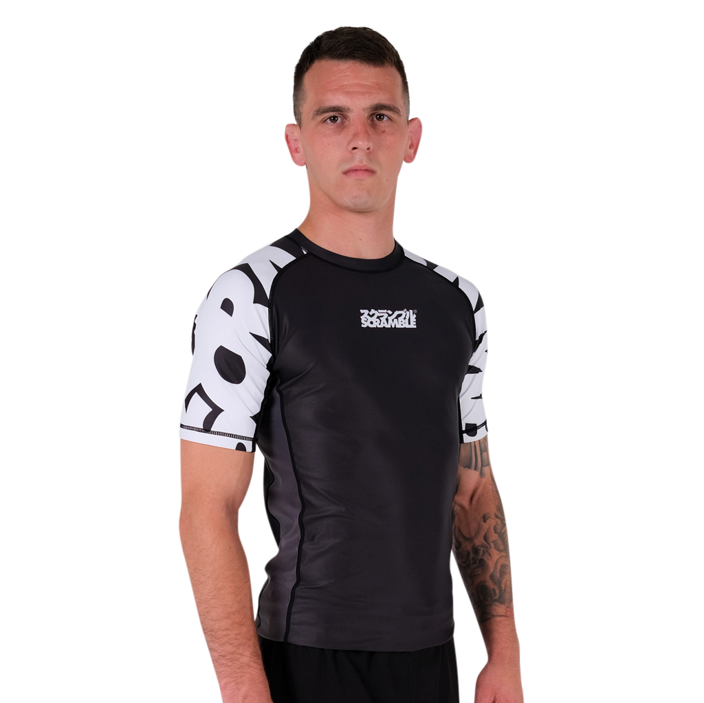 Scramble Baka Rashguard – Black - Image 2