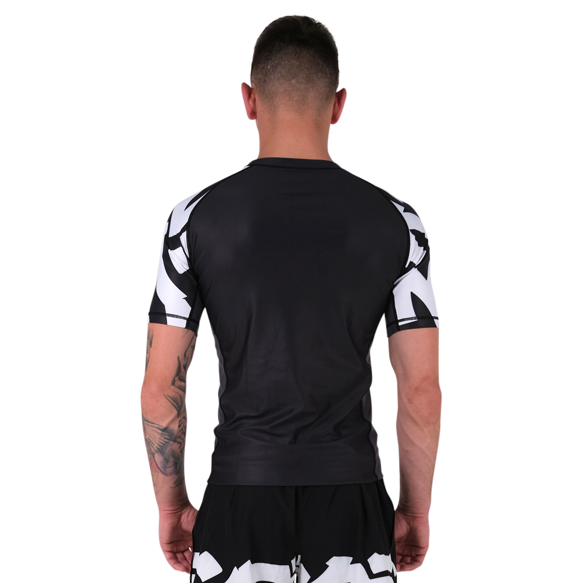 Scramble Baka Rashguard – Black - Image 3