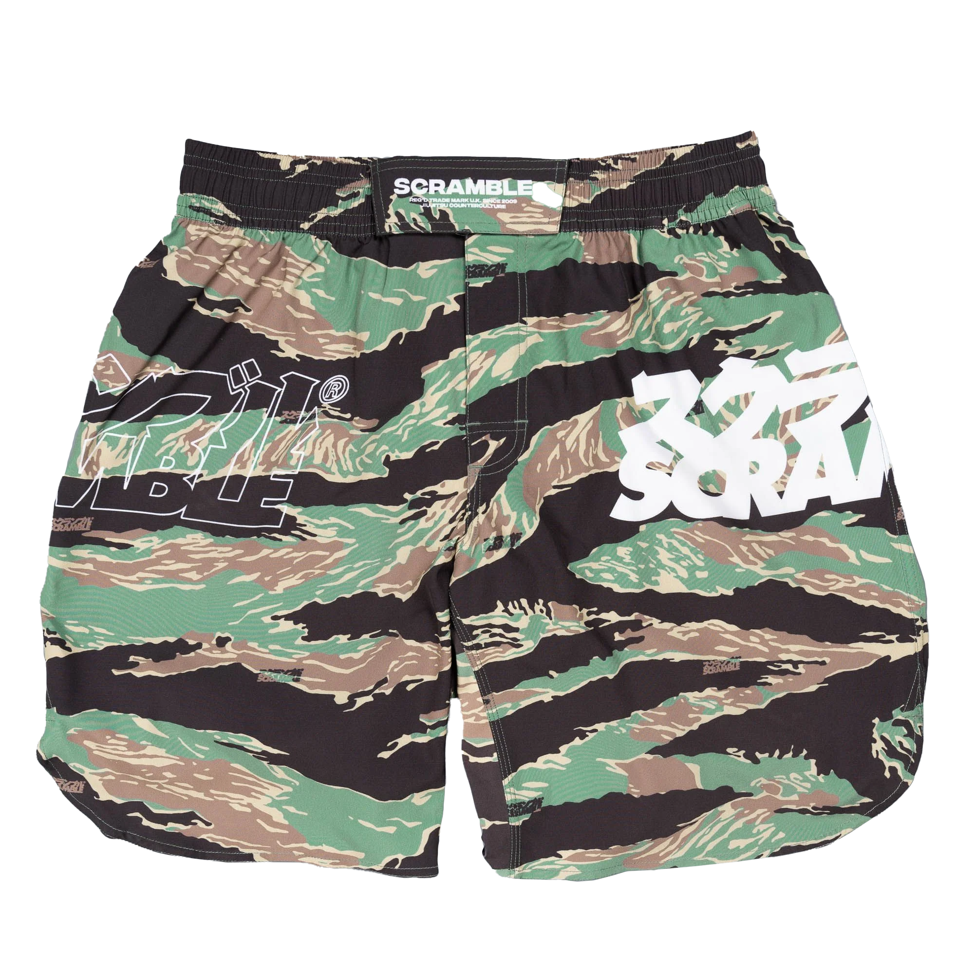 Scramble Base Shorts Tiger Camo
