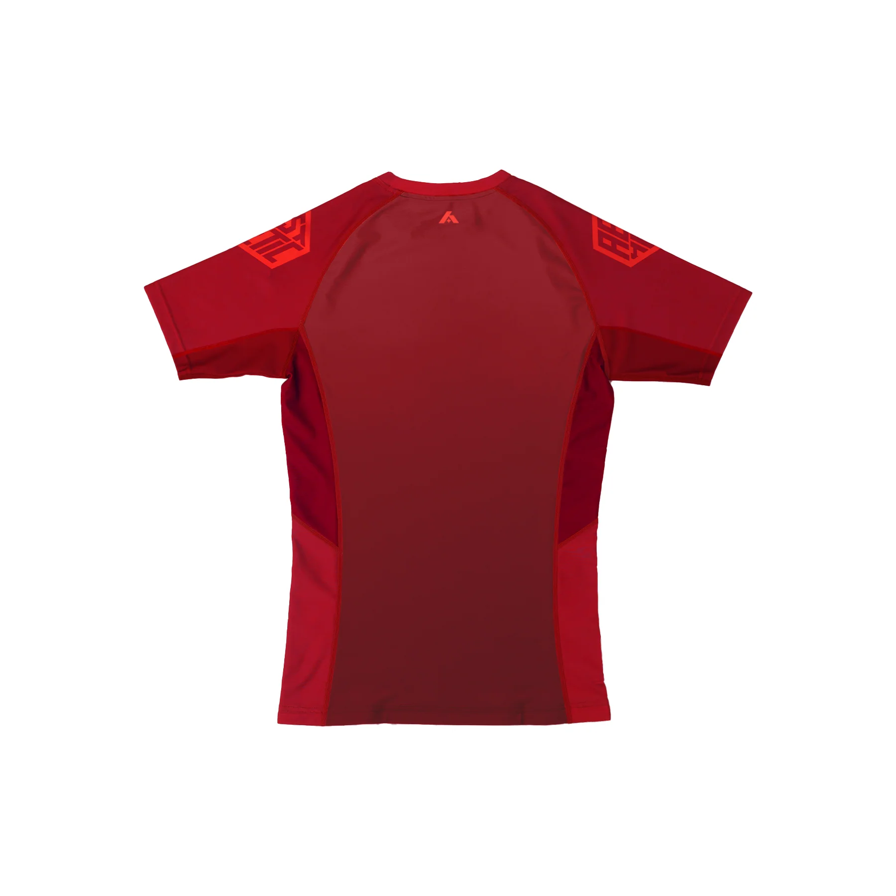 AESTHETIC CRIMSON SHORT SLEEVE RASHGUARD - Image 2
