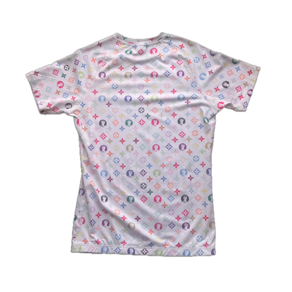 Creonte Rashguard – White Monogram Short Sleeve - Image 2