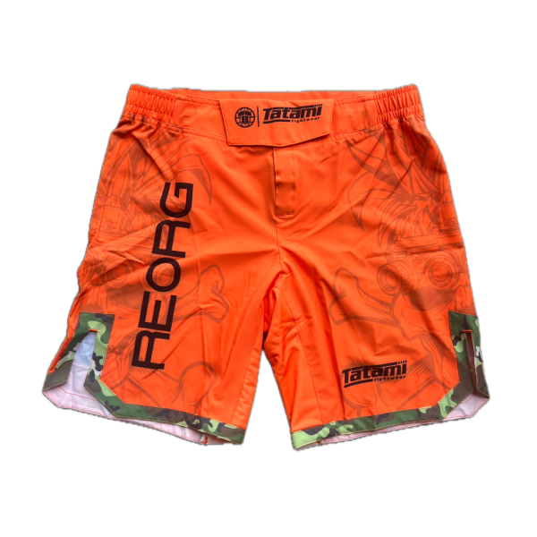 Tatami Reorg Orange Jungle Eco Tech Grappling Shorts