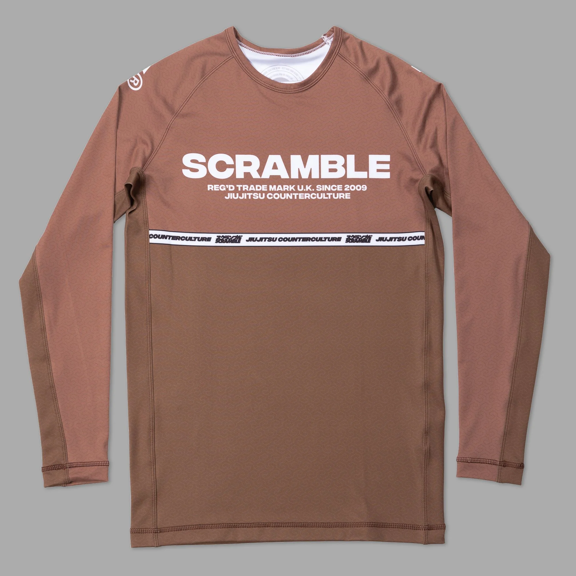 Scramble Rashguard - V4 Brown