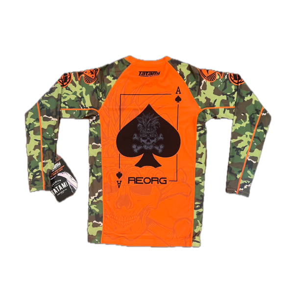 Reorg MACV Orange Jungle Eco Tech Recycled Rash Guard - Image 2