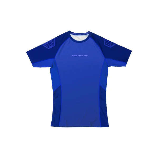 AESTHETIC ROYAL SHORT SLEEVE RASHGUARD