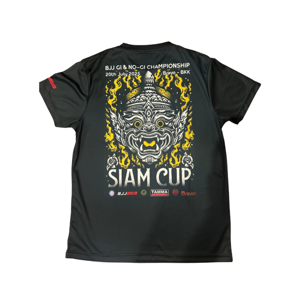 Fairtex X BJJASIA T-Shirt – Siam Cup Tournament Summer Edition July '25 - Image 2