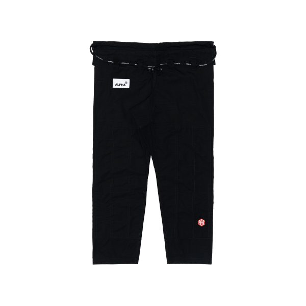 AESTHETIC THE ALPHA+ KIMONO (BLACK/VERMILLION) - Image 3
