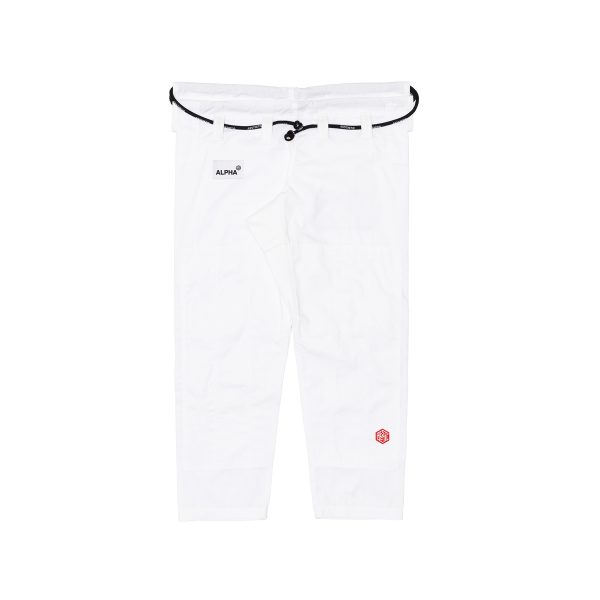 AESTHETIC THE ALPHA+ KIMONO (WHITE/VERMILLION) - Image 3