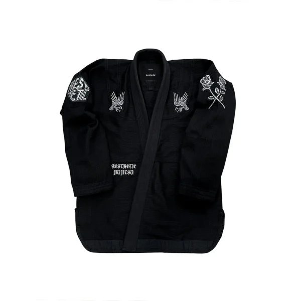 'BETTER LUCK NEXT TIME' KIMONO (BLACK)