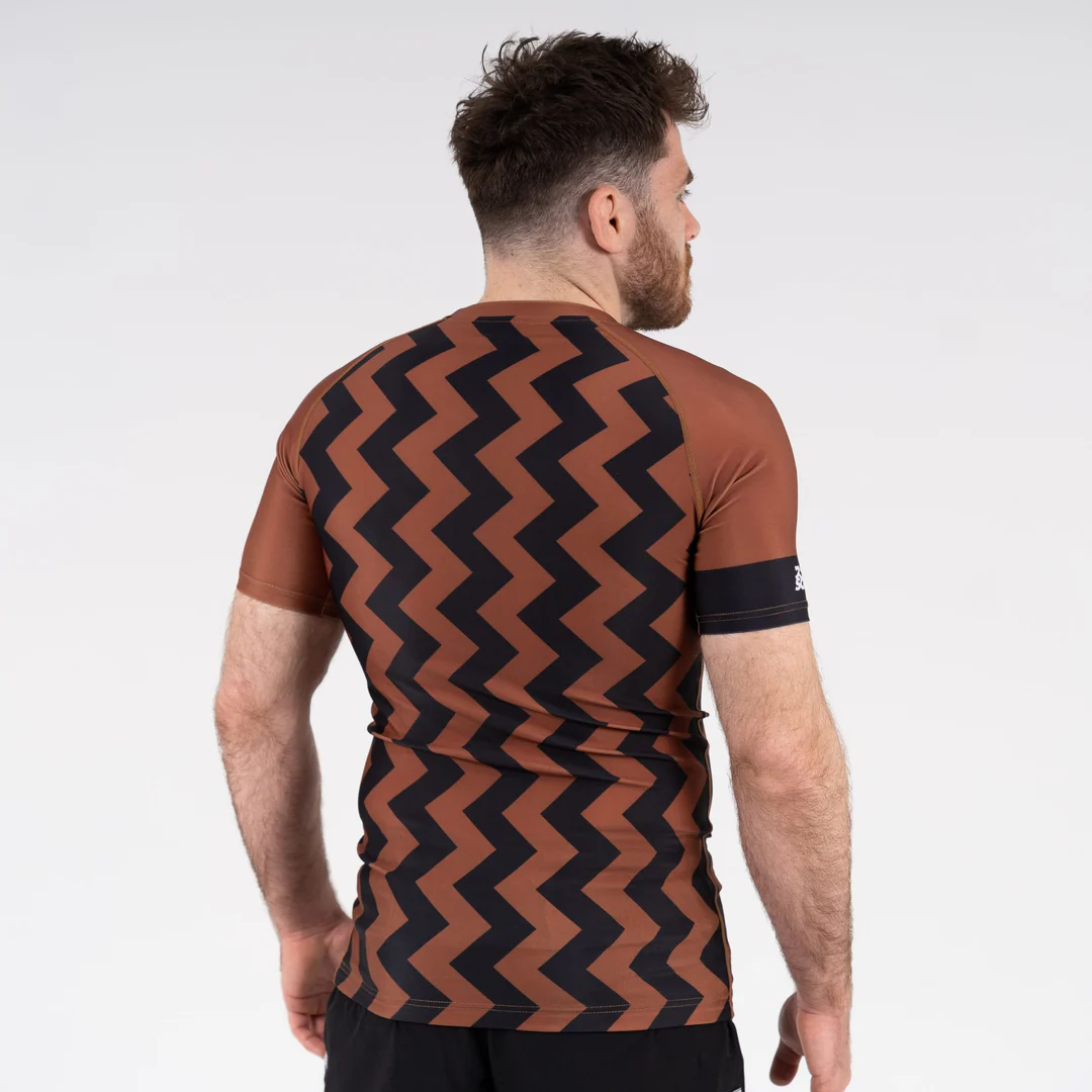 Scramble Rashguard - V5 Brown - Image 6