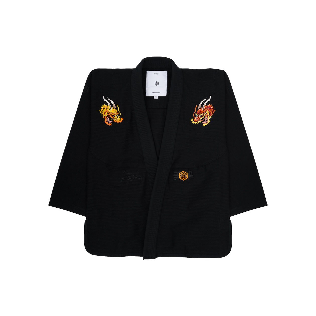 AESTHETIC 'DRAGON' KIMONO (BLACK)