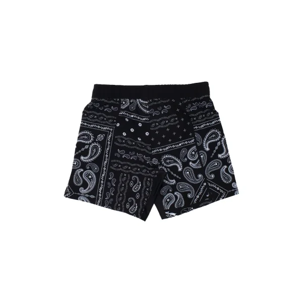 PAISLEY GRAPPLING SHORTS (BLACK) - Image 2